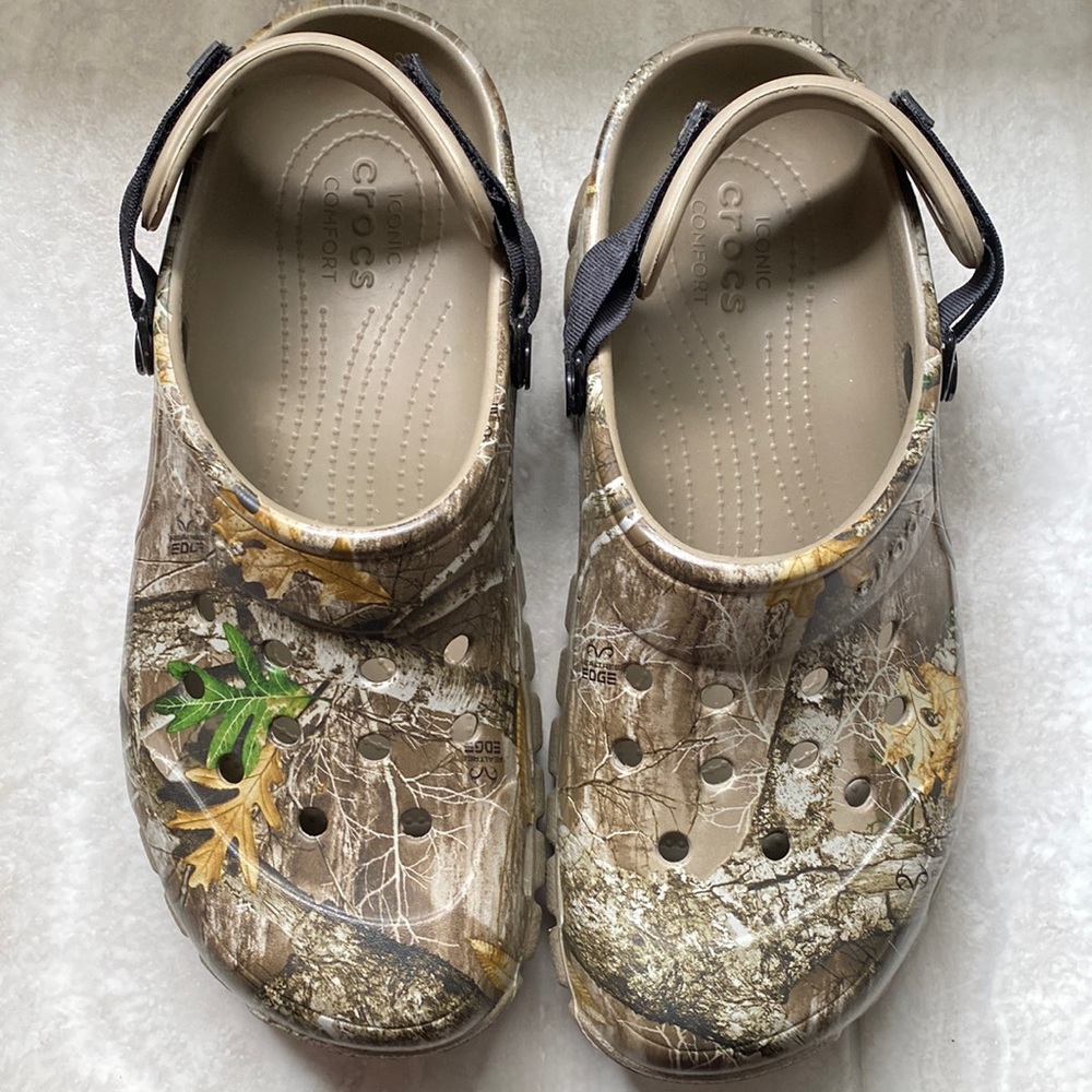 Crocs Classic Realtree Edge Clogs Unisex Men 9/Women 11
